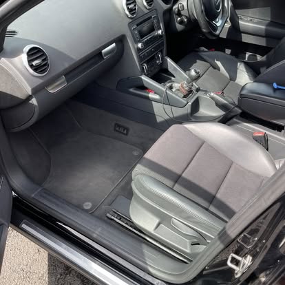 Clean seats and mats after a maintenance clean